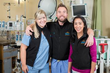 Group of smiling nurses at BC Children's Hospital