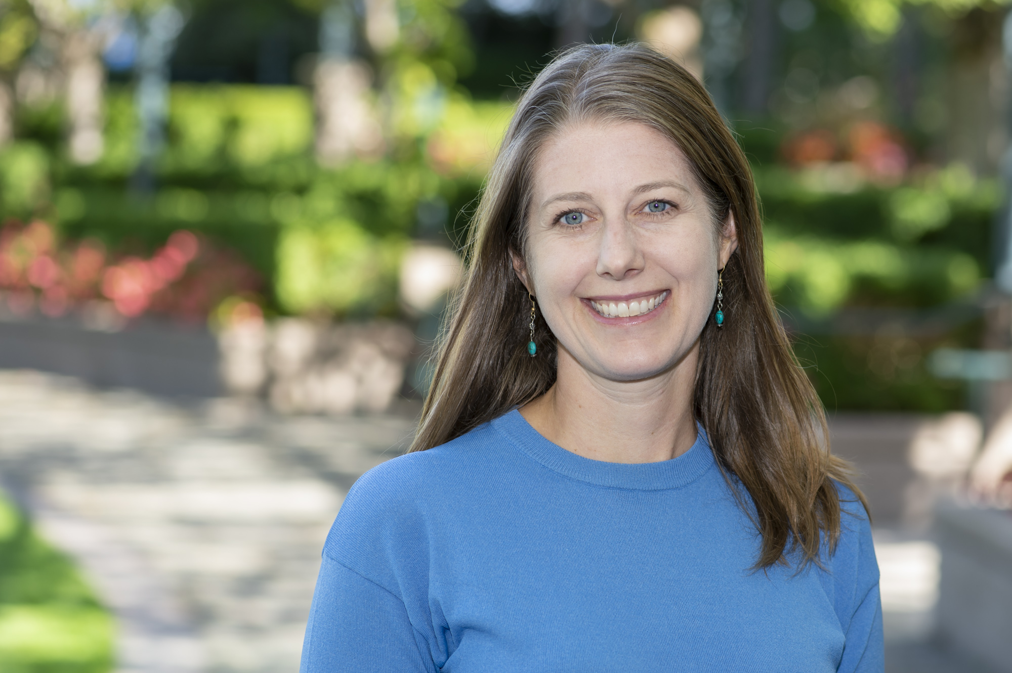 Portrait of smiling woman