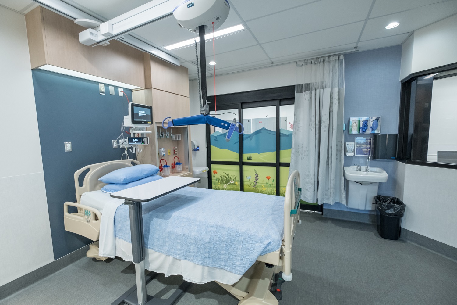 Sunny Hill patient room
